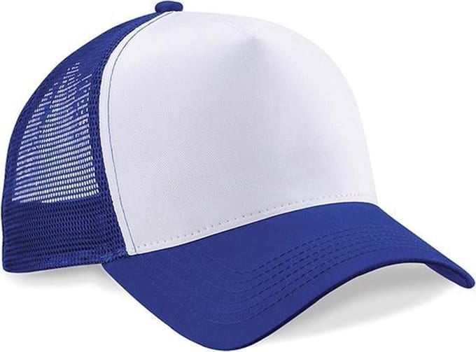Snapback Trucker - Beechfield - Bright Royal/White