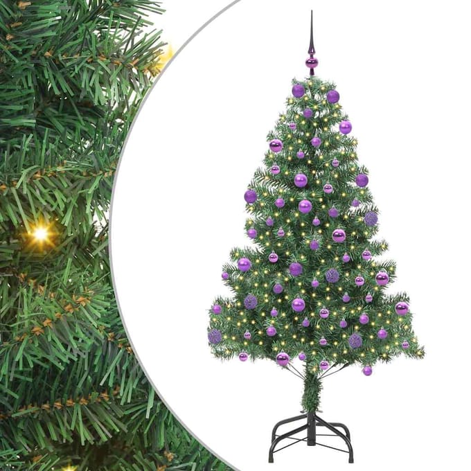 vidaXL - Kerstboom - Groen - 210 - cm - PVC