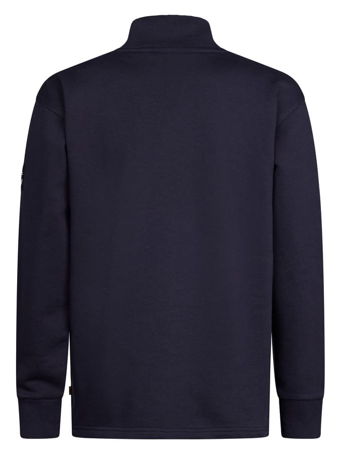 Petrol Industries - Jongens Half-Zip Sweater Skagit - Blauw