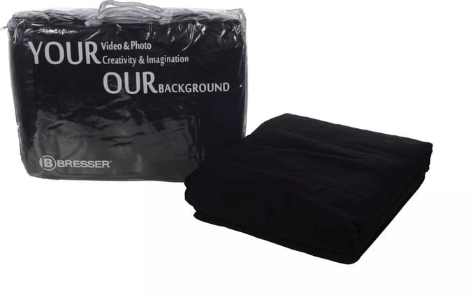 Bresser Achtergronddoek - Y-9 - 2.5x3m - Zwart