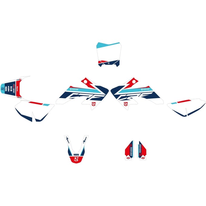 Motorfiets decoratie kit UP Design Round Honda CRF 50 (2007-2012)