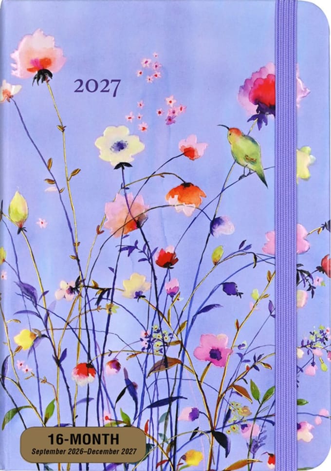 Lavender Wildflowers 16 maanden Agenda 2027