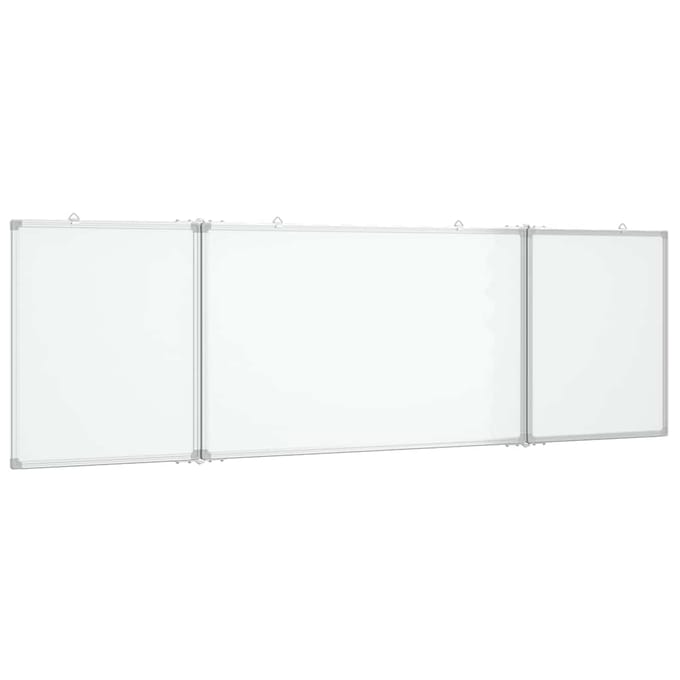 vidaXL - Whiteboard - magnetisch - inklapbaar - 160x60x1,7 - cm - aluminium