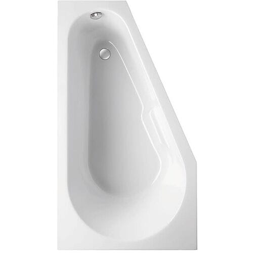 Mauersberger space-saving bath Stricta 160 right 1416001001