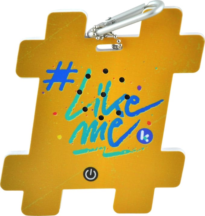 Didak Play Backpack Muy Pop Speaker #LikeMe - Portable speaker - Geel - Luidspreker