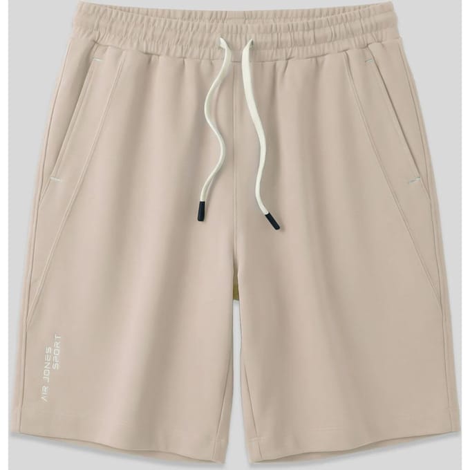 Heren Katoenmix Sweat Shorts