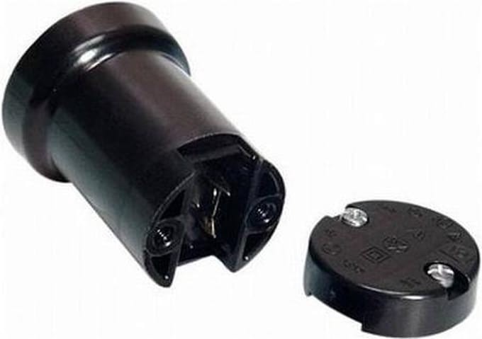 Bellson Prikfitting E27 / Zwart