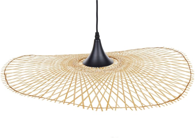 FLOYD - Hanglamp - Lichtbruin - 60 cm - Bamboehout