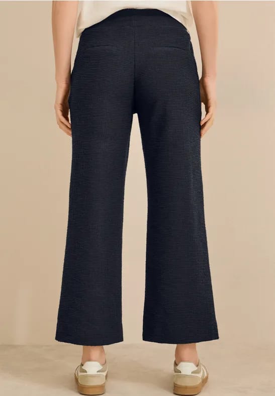 Broek Wide Legs Bouclè
