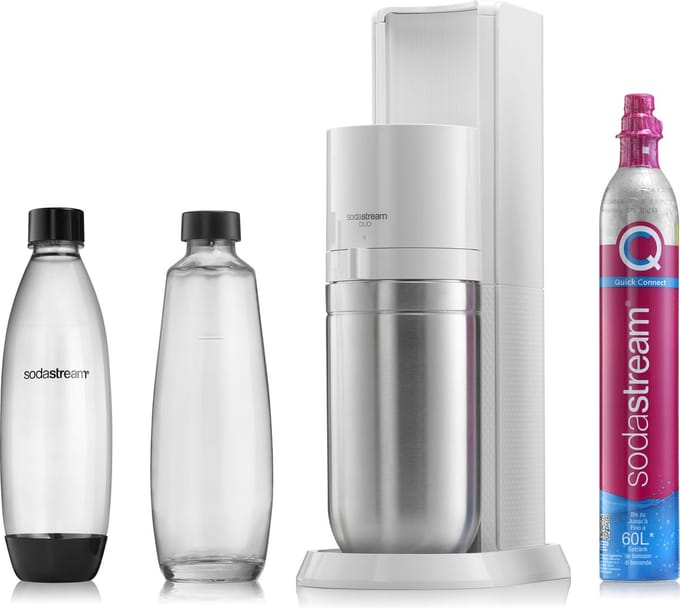 SodaStream Bruiswatertoestel DUO Starterkit Wit