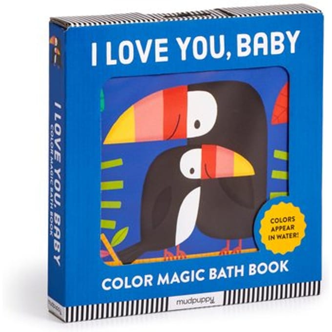 I Love You, Baby Color Magic Bath Book - Mudpuppy