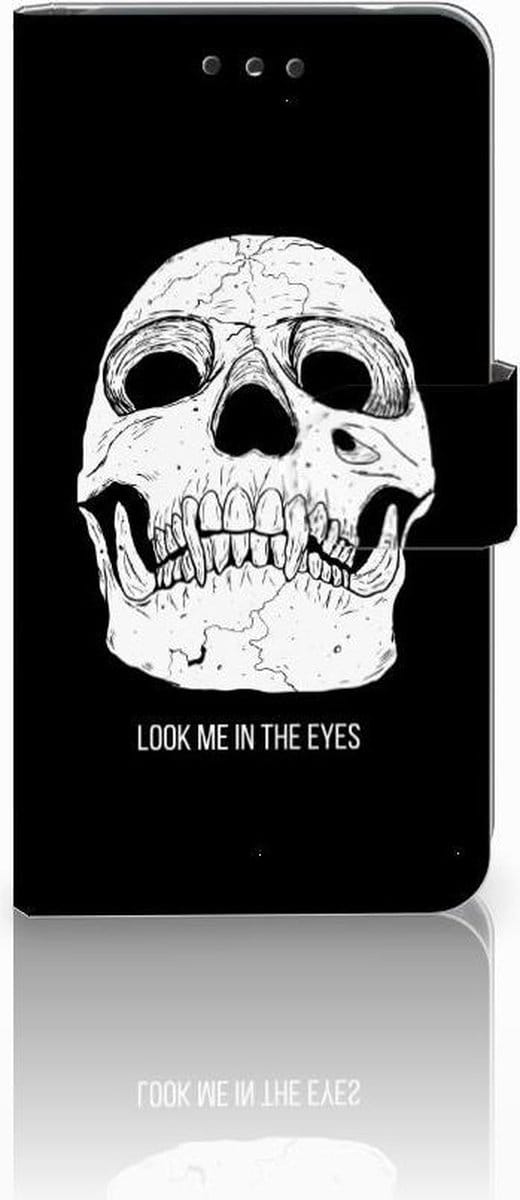 Telefoonhoesje met Naam Nokia 2 Skull Eyes