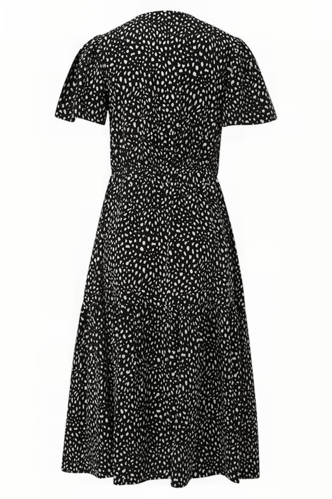 s.Oliver -qs Dress Black Taglia: 36 | Abiti Midi Outlet | Donna | Nero