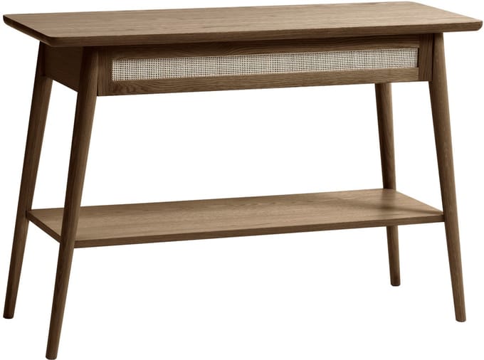 Sidetable Barrali Smoked Eiken 110cm - Giga Living