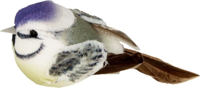 SET OF 6 PURPLE HEAD TITMICE
