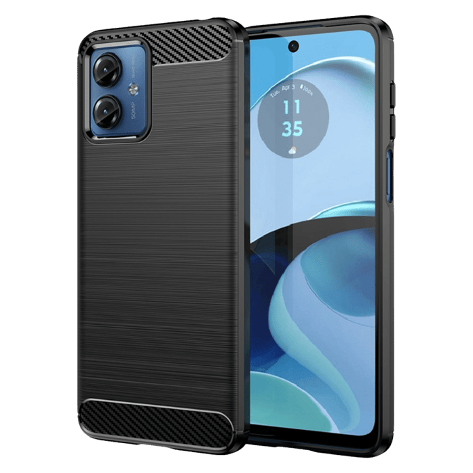 Mocaa Motorola G14 Schokbestendig Hoesje Zwart