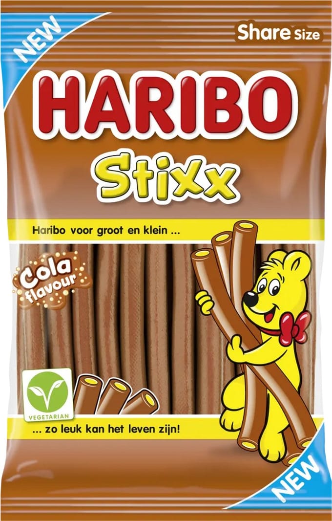 Haribo Stixx Cola – 18 x 160 gram