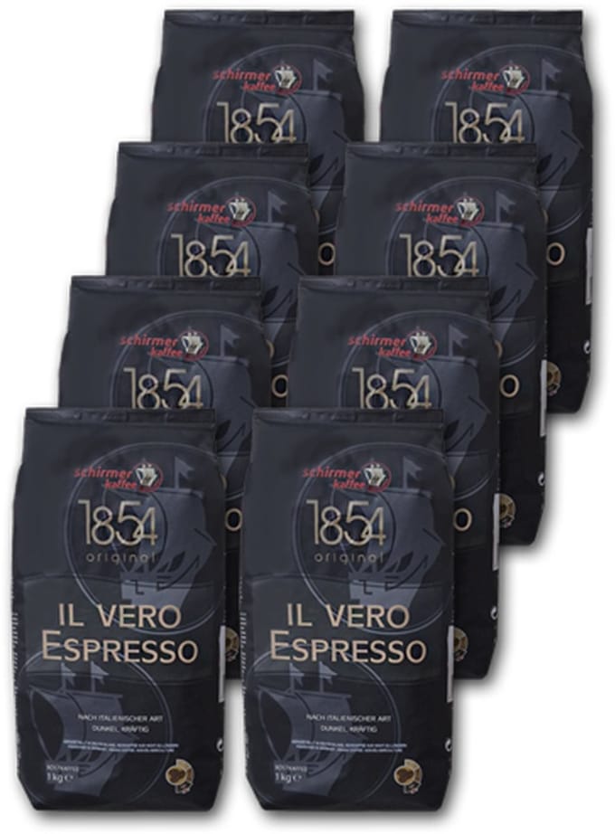 Schirmer Il Vero Espresso Bonen – 8 KG