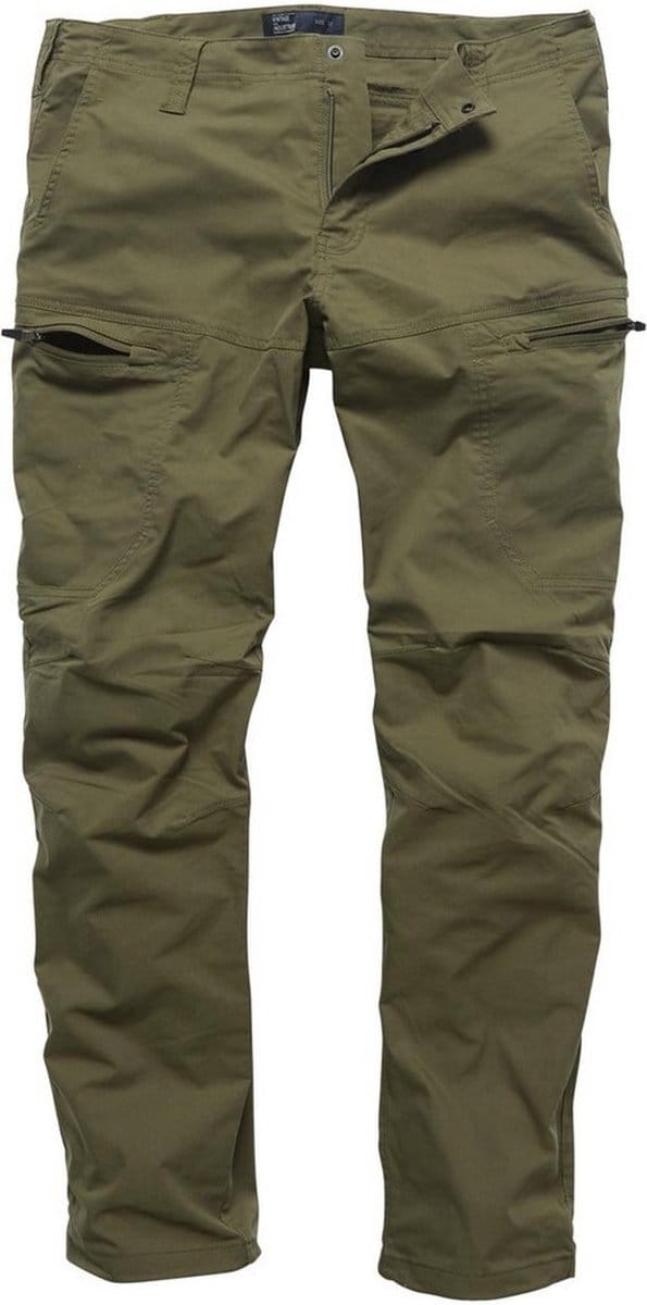 Vintage Industries Outdoorbroek Kenny Technical Pants Olive