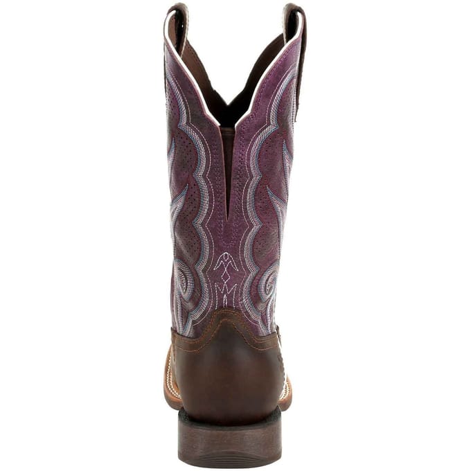 Durango Lady Rebel Pro Leren Dames Oiled Bruin/Plum Laarzen