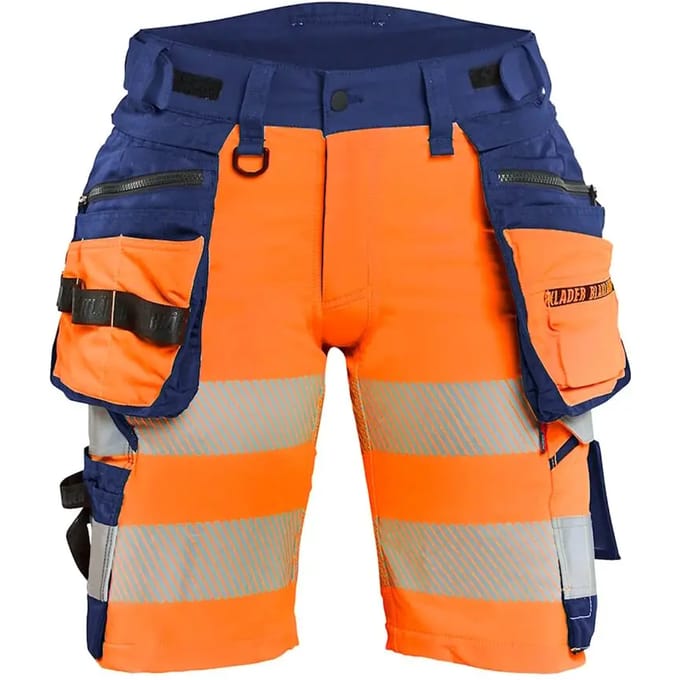 Short hoge zichtbaarheid 4D stretch voor dames Blaklader