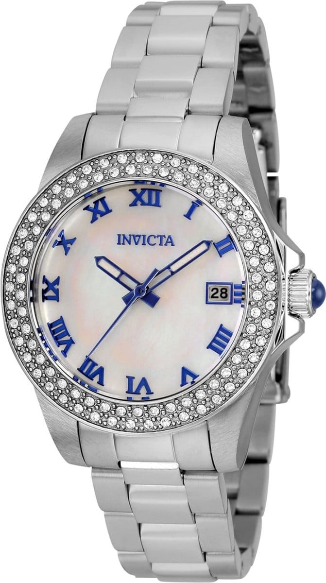 Invicta Angel 36069 Dames Quartz Horloge - 34 mm