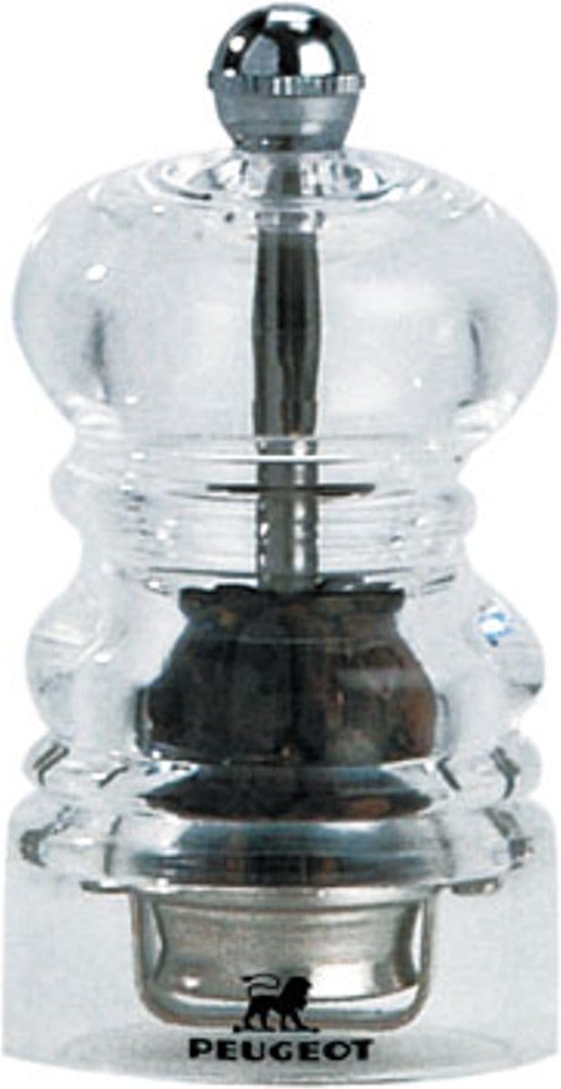 Pepermolen acryl transparant H 100 mm Swissmar SM300197 Alice