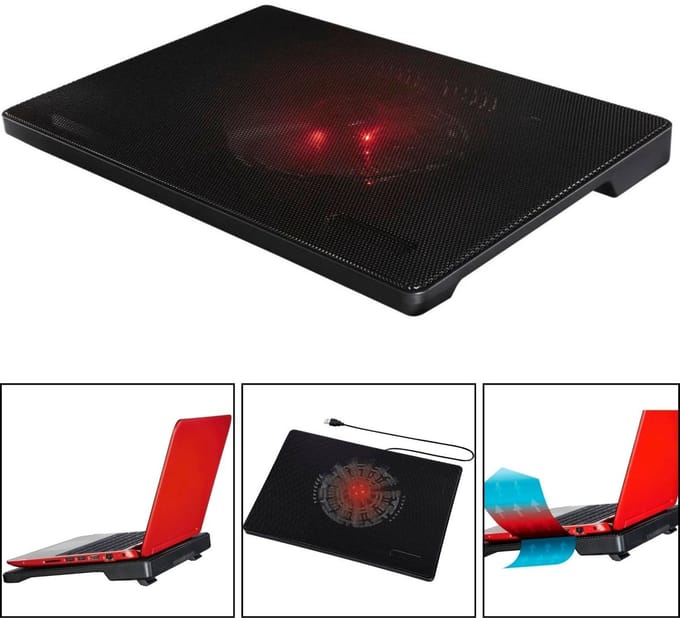 Hama "Slim" Notebook Cooler black
