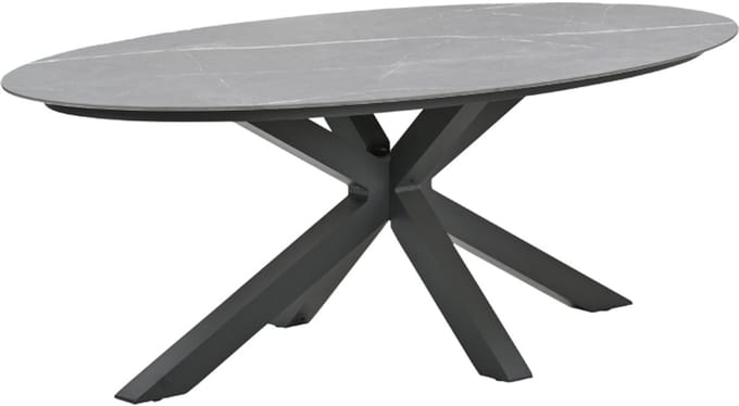 Garden Impressions Scotland Tuintafel Sicilian Grey - 230x115 cm