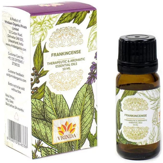 Wierook etherische olie (10 ml), Wierook etherische olie, Vrindaam 12.484375 beige