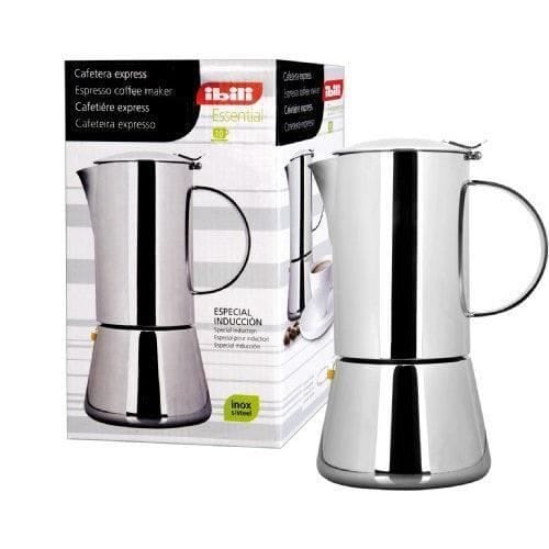 Cafetière Express 4 Tasses IBILI en Inox 18/10 - Modèle 620304