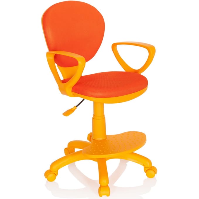 Kinder bureaustoel KID COLOUR stof roze hjh OFFICE