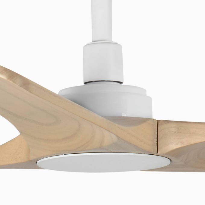 FARO BARCELONA Plafondventilator Heywood S, DC, wit/hout licht