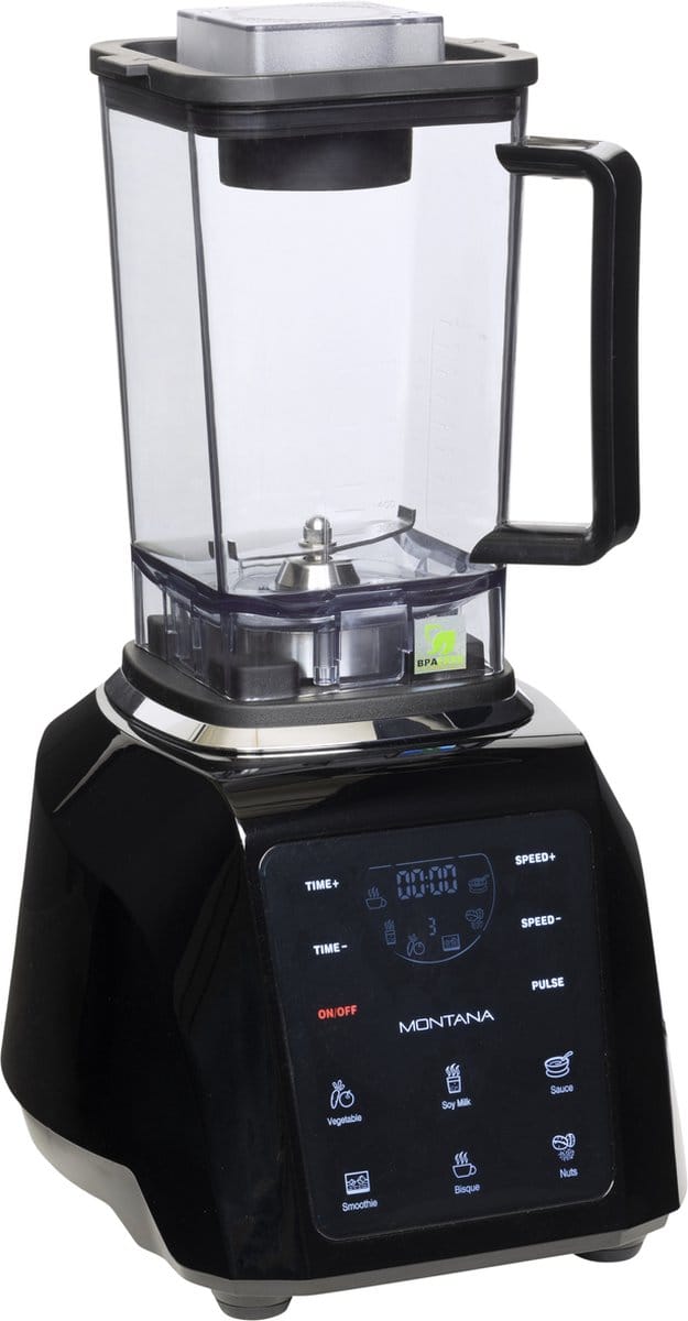 Montana Mark 1 Digital Hogesnelheidsblender - Zwart