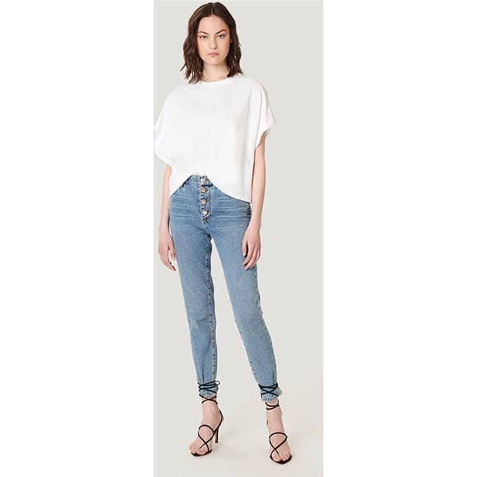 IRO Paris Nevy Authentic Blue Denim Taglia: 29 | Jeans Slim Fit Outlet | Donna | Blu