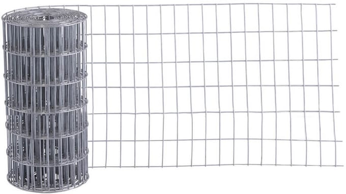 Volieregaas 25 x 50mm 2,1mm 30cm x 25m Verzinkt.