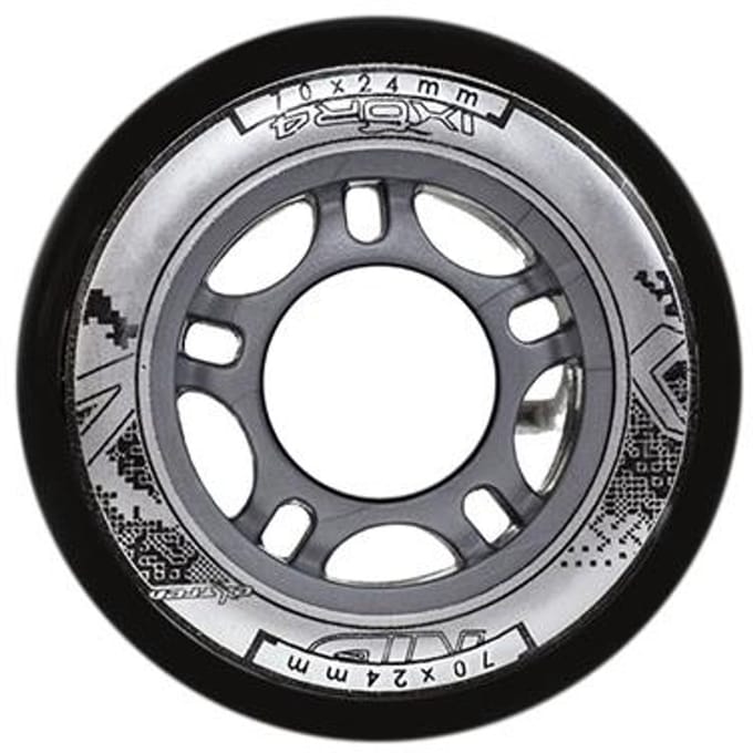 Nils Extreme PU Serie - Skating Accessoire - Kółka - Zwart - 70mm - 82A