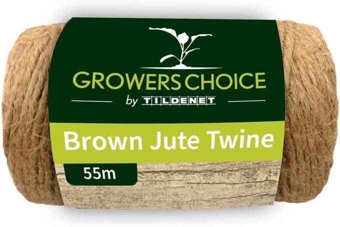 Biologisch Afbreekbaar Jute Touw op Spoel, Groen