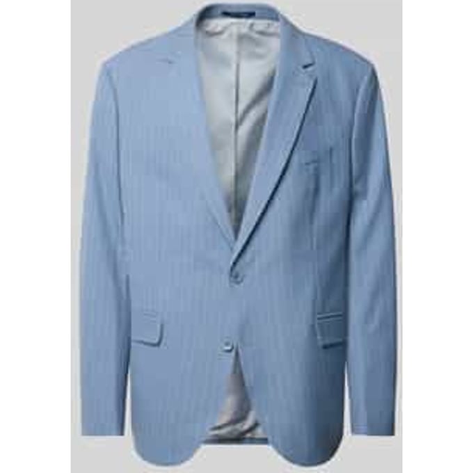 comfort fit blazer met borstzak