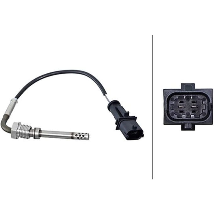Sensor, uitlaatgastemperatuur HELLA 6PT 010 376-361