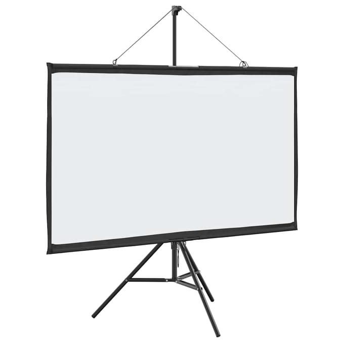 vidaXL - Projectiescherm - met - statief - 72 - inch - 16:9