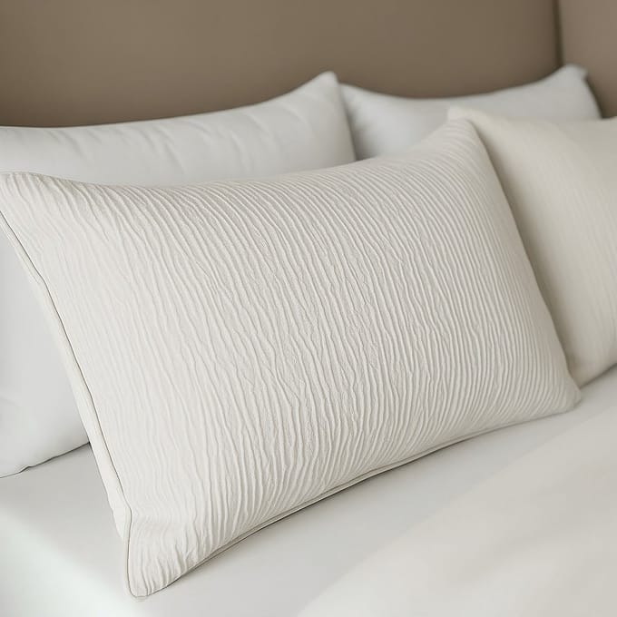 Zelesta Velvetbed Chique Kussensloop Set van 2 - Beige 60x70cm