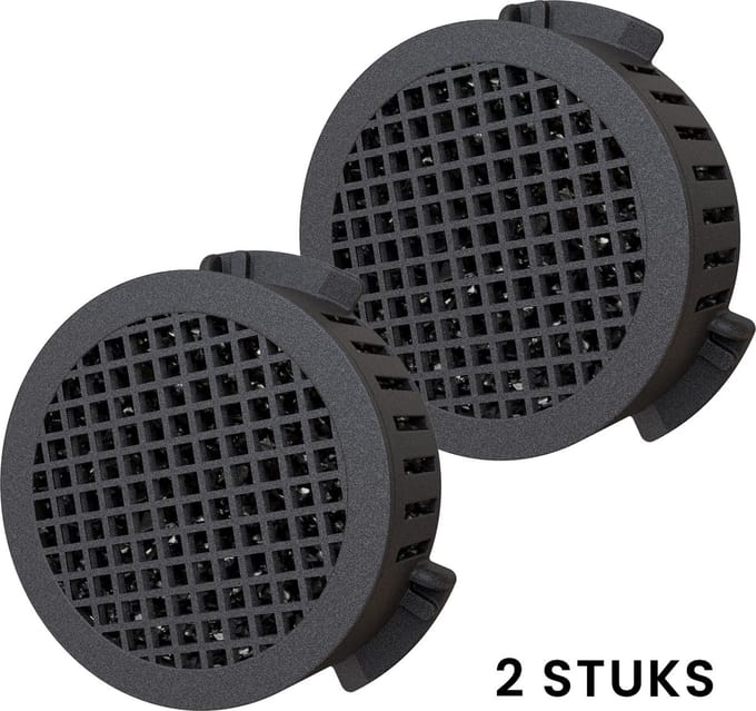 Filter geschikt voor Liebherr (2 STUKS) - Rond Freshair filter - Geschikt voor Liebherr koelkast - Zoals 9881116