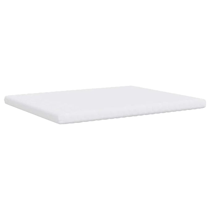 vidaXL - Schuimmatras - 7 - zones - hardheid - 20 - ILD - 200x210 - cm - wit