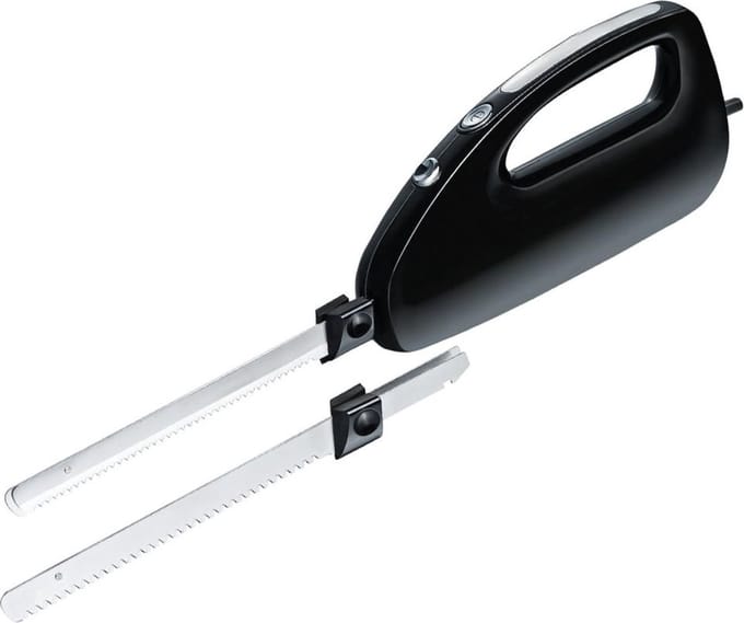 MKSS® Elektrisch Broodmes - Broodsnijder Hulpmiddel - Keukenmes - Mes - Zwart