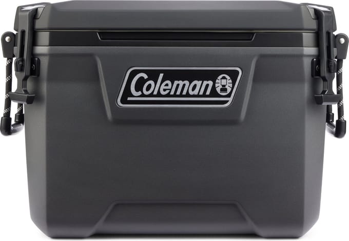Coleman 55QT Convoy Cooler - 53 liter koelbox – 4 dagen ijs – antibacterieel - grijs