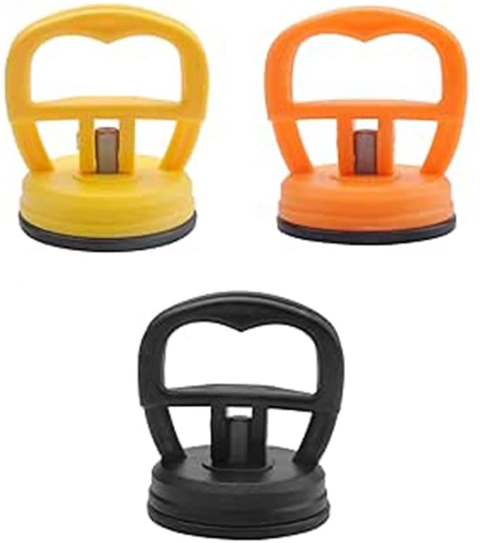 Dailygoods - Set van 3 Heavy Duty Zuignappen voor Auto Deuken