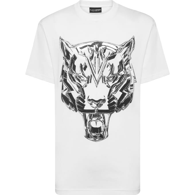 T-Shirt Ronde Hals Chrome Tiger