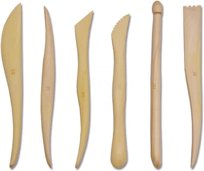 Royal & Langnickel Modelleer Spatels 15 cm. - 6 Set