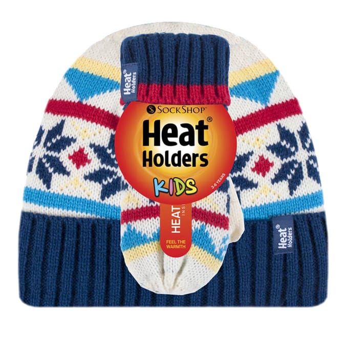 Heat Holders Thermische warme muts en wantenset voor kinderen - CNM2P5